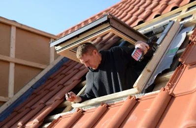 Pose de fenêtres de toit Velux à Servais
